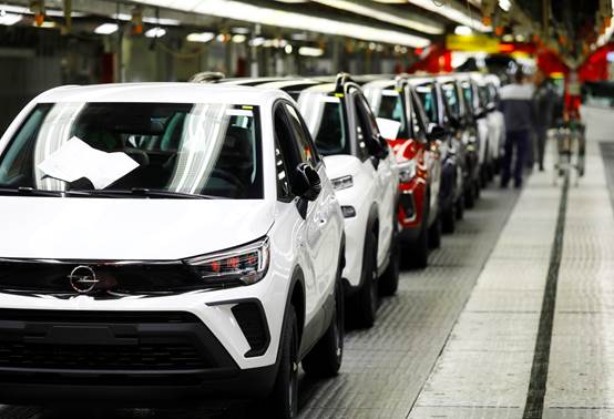 Cadena de montaje de la planta de Stellentis en Zaragoza